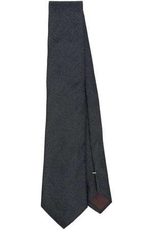 CANALI Seidenkrawatte mit Jacquardmuster