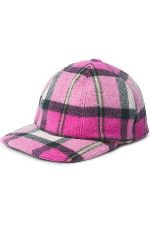 Msgm Karierte Baseballkappe
