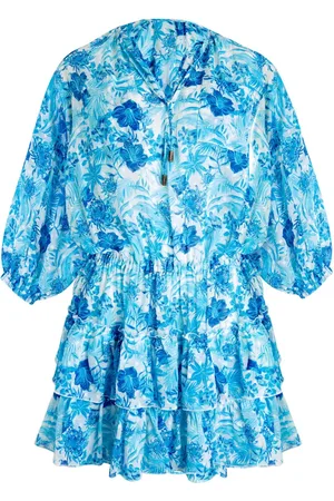 Vilebrequin Minikleid mit Blumen-Print