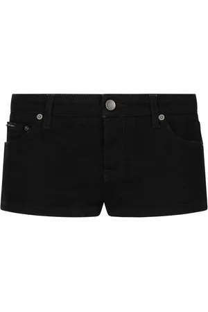 Dolce & Gabbana Halbhohe Jeans-Shorts