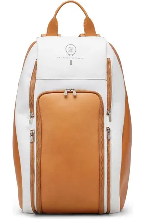 Brunello Cucinelli Rucksack mit Logo-Print