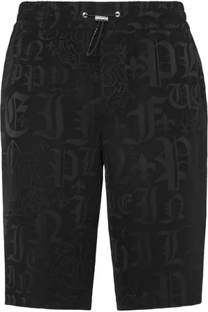Philipp Plein Bermudas aus Monogramm-Jacquard