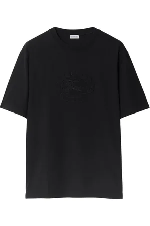 Burberry T-Shirt mit EKD-Stickerei