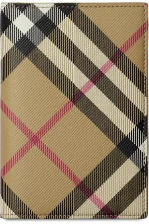 Burberry Pass-Etui mit Check
