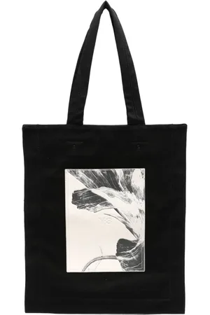 Y-3 Shopper mit Blumen-Print