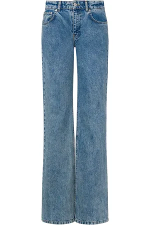 Moschino Tief sitzende Straight-Leg-Jeans