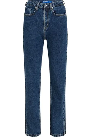Karl Lagerfeld Straight-Leg-Jeans mit hohem Bund