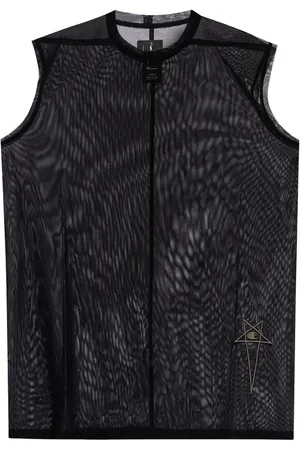 Rick Owens Tarp T Tträgershirt mit Logo-Stickerei