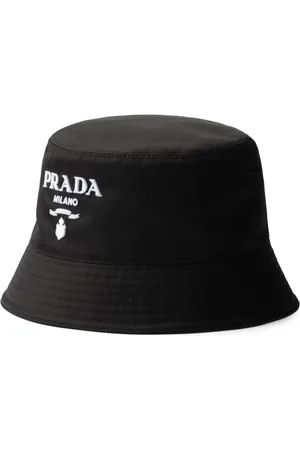 Prada Fischerhut mit Logo-Prägung