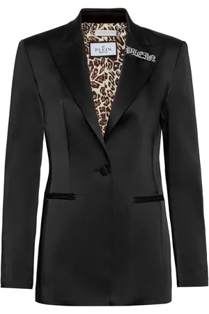 Philipp Plein Einreihiges Sakko aus Satin
