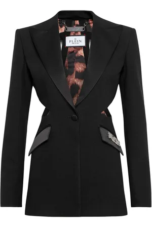 Philipp Plein Einreihiger Blazer mit Cut-Outs