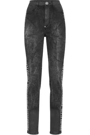 Philipp Plein Jeans mit Kristallverzierung
