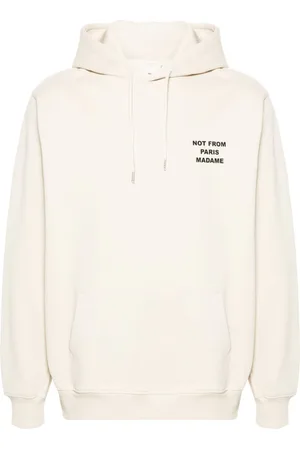 Drôle de Monsieur Hoodie mit Logo-Print