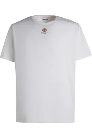 Bally T-Shirt mit Logo-Stickerei