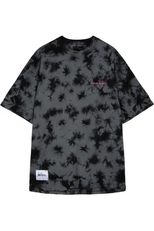 Izzue T-Shirt mit Batikmuster