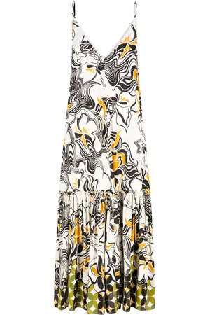 DRIES VAN NOTEN Kleid mit Print