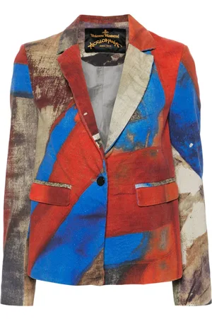 Vivienne Westwood 2015-2016 Blazer mit abstraktem Print