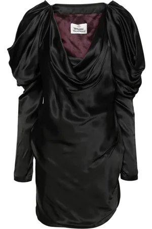 Vivienne Westwood 2000s New Virginia Satin-Minikleid