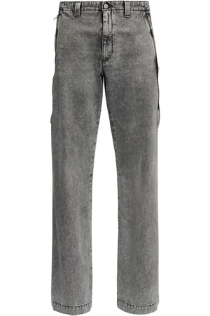 Maison Margiela Halbhohe Straight-Leg-Jeans