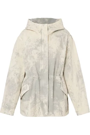 Moschino Batik-Kapuzenjacke aus Baumwolle
