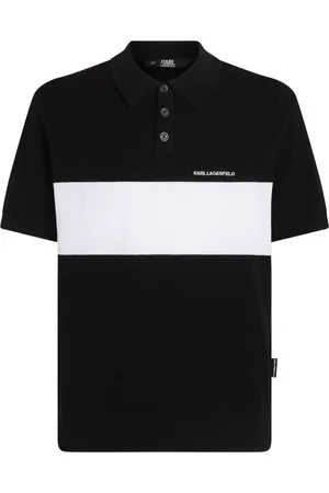 Karl Lagerfeld Poloshirt in Colour-Block-Optik