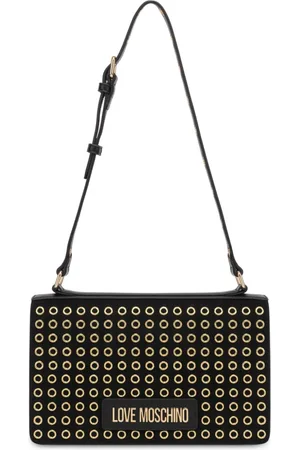 Moschino Schultertasche mit Ösen