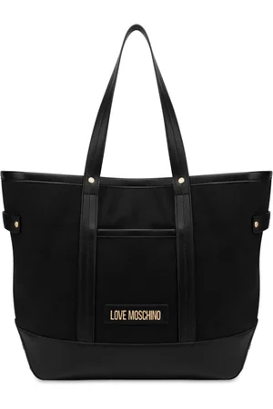 Moschino Handtasche mit Logo-Schriftzug