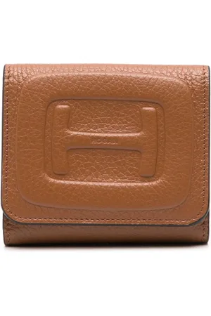 Hogan Portemonnaie mit Logo-Prägung