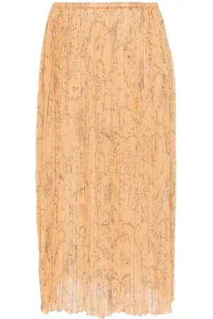 Fabiana Filippi Faltenrock mit Print