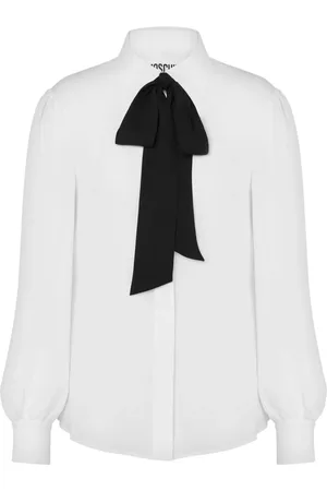 Moschino Schluppenbluse aus Seide