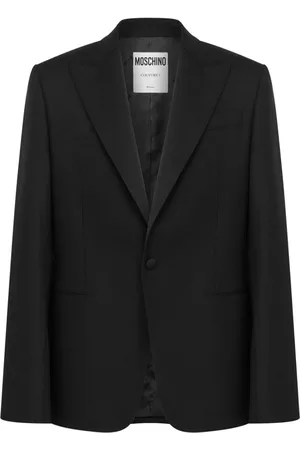 Moschino Jacke mit Slogan-Stickerei