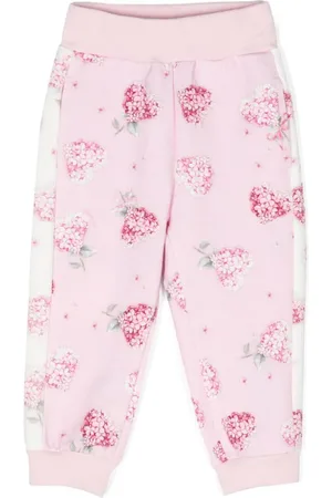 MONNALISA Jogginghose mit Blumen-Print