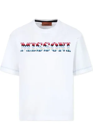 Missoni T-Shirt mit Logo-Stickerei