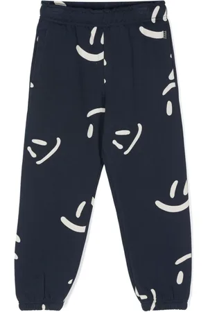 Molo Adan Jogginghose mit Big Smiles-Print