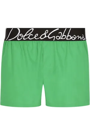 Dolce & Gabbana Badeshorts mit Logo-Bund
