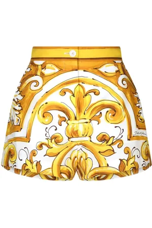 Dolce & Gabbana Shorts mit Majolica-Print