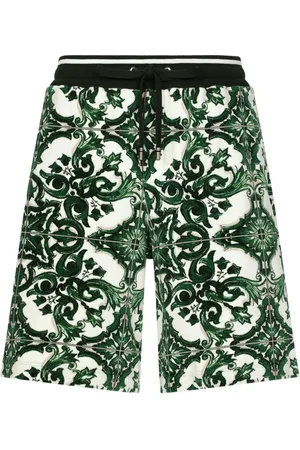 Dolce & Gabbana Joggingshorts mit Majolica-Jacquard
