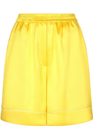 Dolce & Gabbana Lemon Seidenshorts