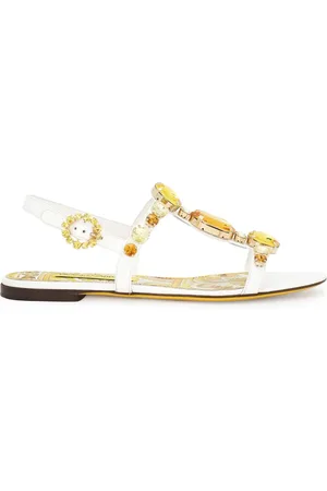 Dolce & Gabbana Bianca Sandalen