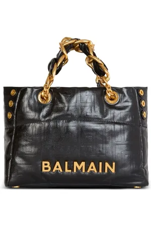 Balmain Kleine 1945 Handtasche aus weichem Leder