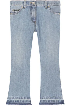 Dolce & Gabbana Tief sitzende Cropped-Jeans