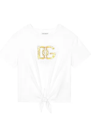 Dolce & Gabbana T-Shirt mit Logo-Stickerei