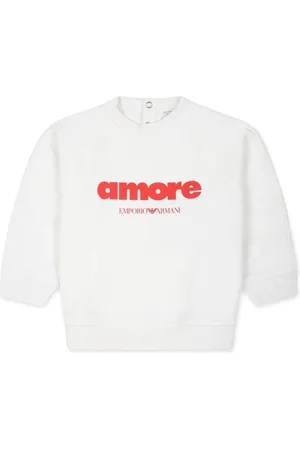 Emporio Armani Amore Sweatshirt mit rundem Ausschnitt