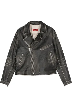 424 FAIRFAX Bikerjacke aus Leder