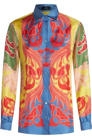 Etro Hemd mit Blumen-Print