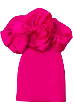 AZ FACTORY Schulterfreies Kleid mit Rüschen