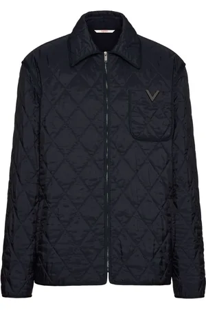 VALENTINO GARAVANI Gesteppte Jacke mit Logo-Applikation