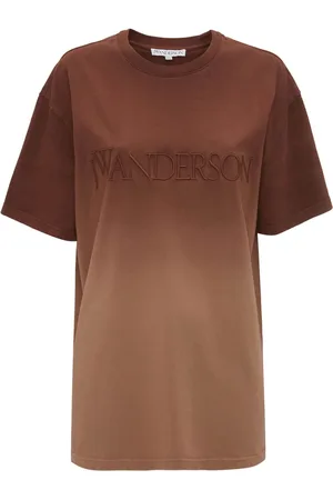 J.W.Anderson Bio-Baumwoll-T-Shirt mit Ombré-Effekt