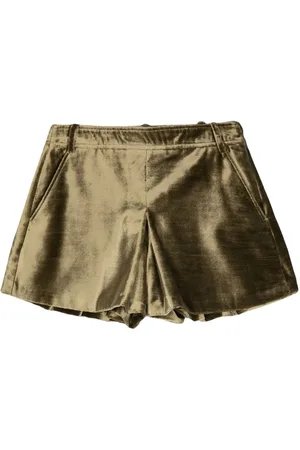 Tom Ford Ausgestellte Minishorts aus gekörntem Samt