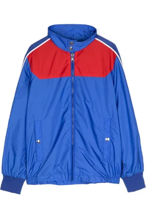 Moncler Shell-Jacke in Colour-Block-Optik